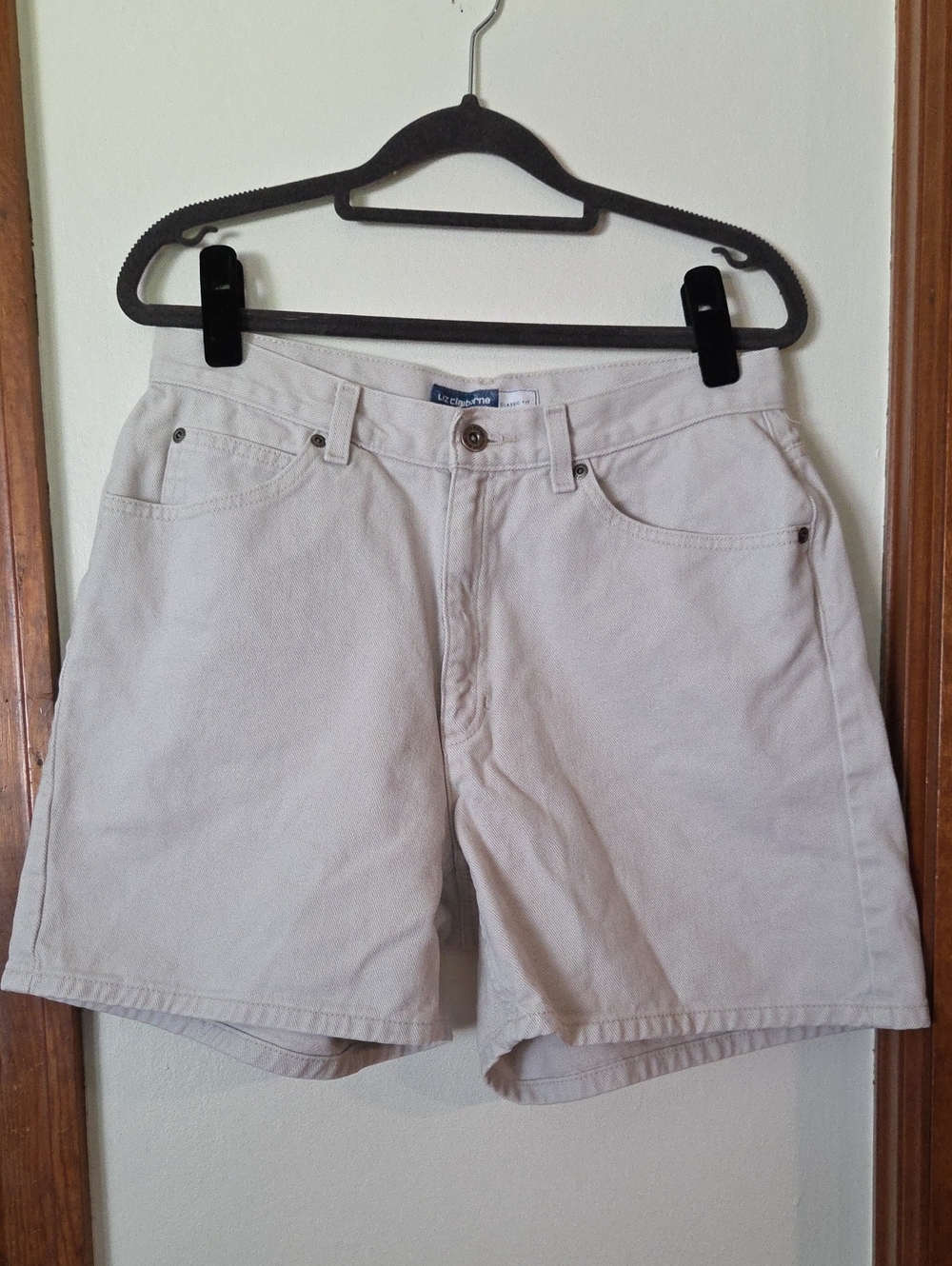 Vintage 5" Liz Claiborne Denim Shorts Size 12 (30")